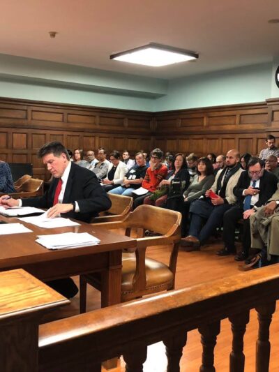 sentencing commision hearing