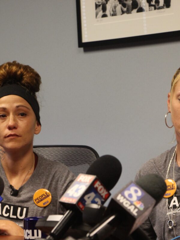 Melissa Gass and Ashley Bennett
