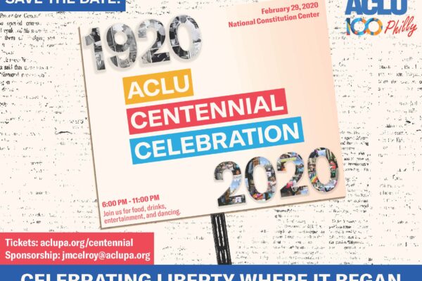 Centennial save the date