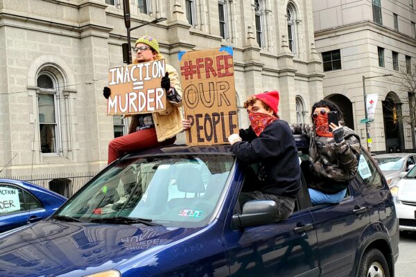 COVID-19 protest photo