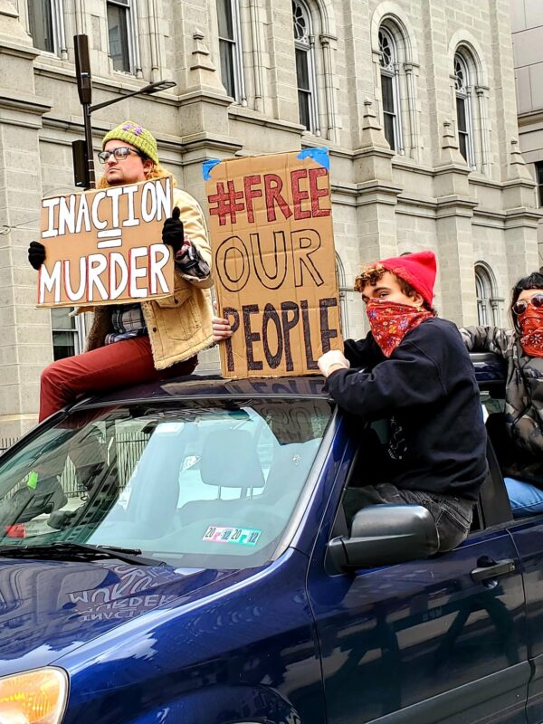 COVID-19 protest photo