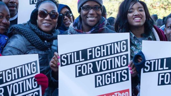 Still fighting for voting rights
