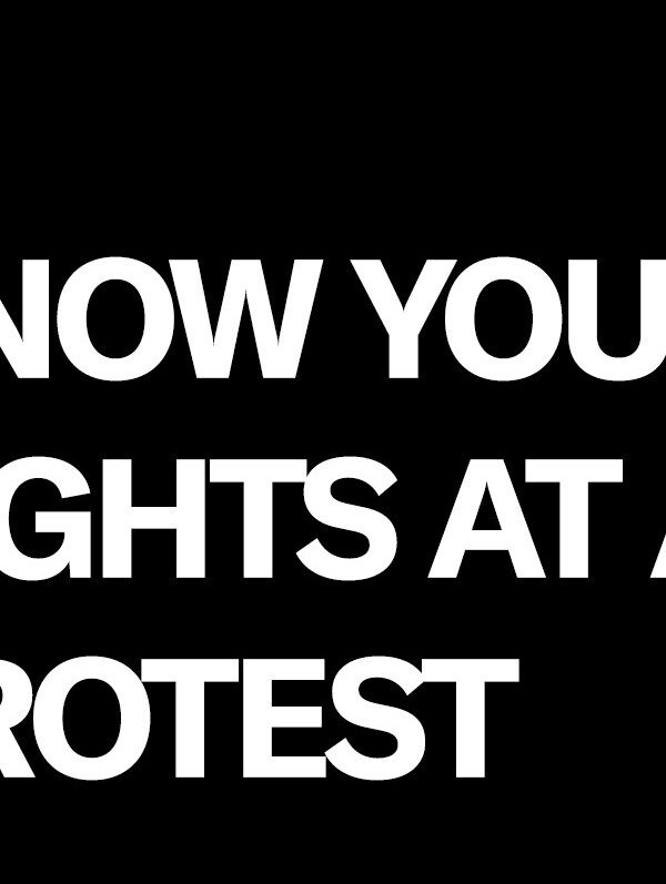 KYR at a protest