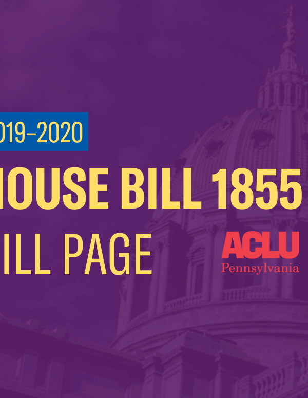 ACLU-PA Bill Page | HB 1855