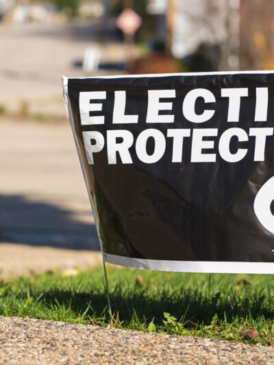 vote sign