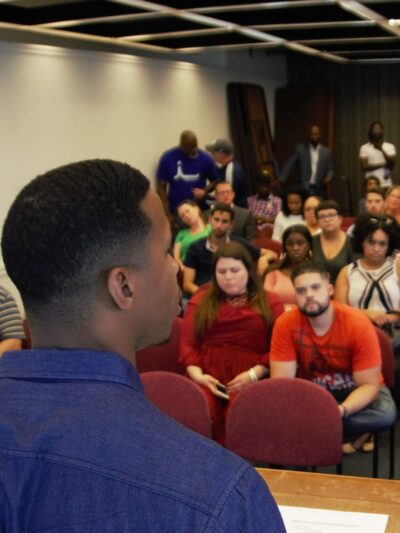 terrell leads meeting