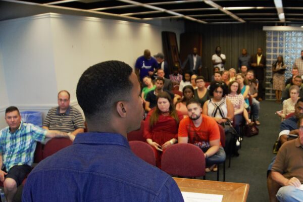 terrell leads meeting