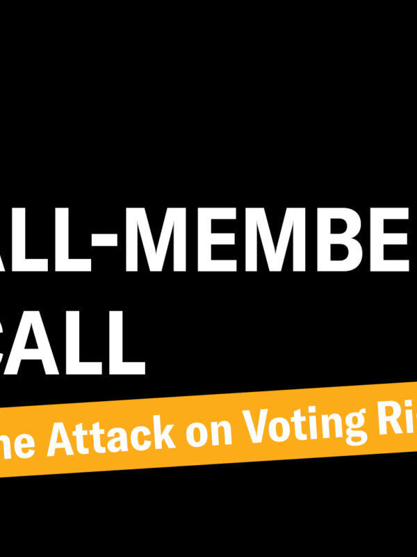 All Member Call September 2021