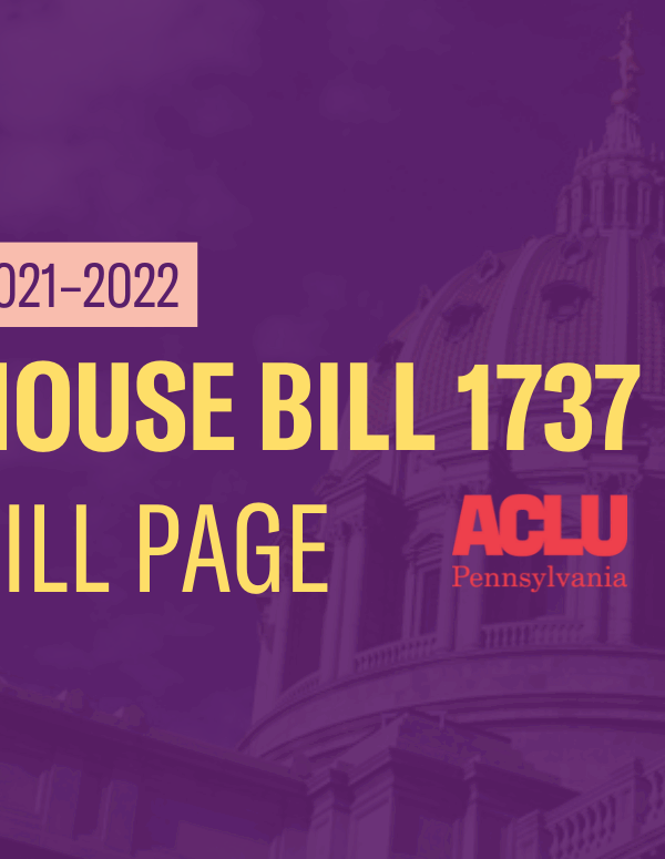 ACLU-PA Bill Page | HB 1737