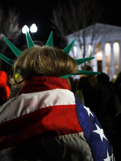 American flag Supreme court