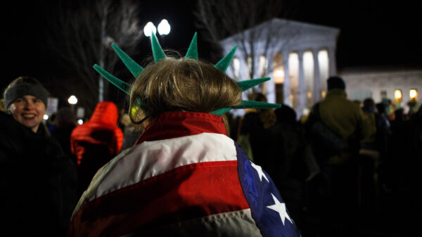 American flag Supreme court