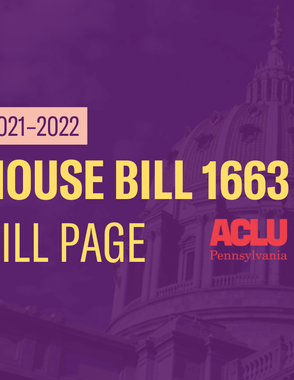 ACLU-PA Bill Page | HB 1663