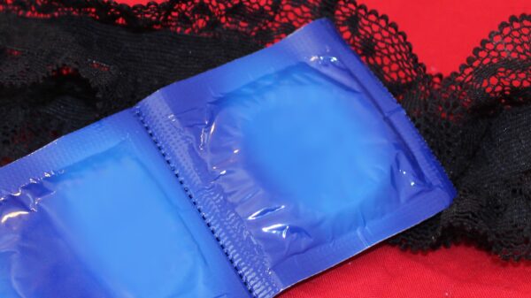 photo of lingerie and condoms
