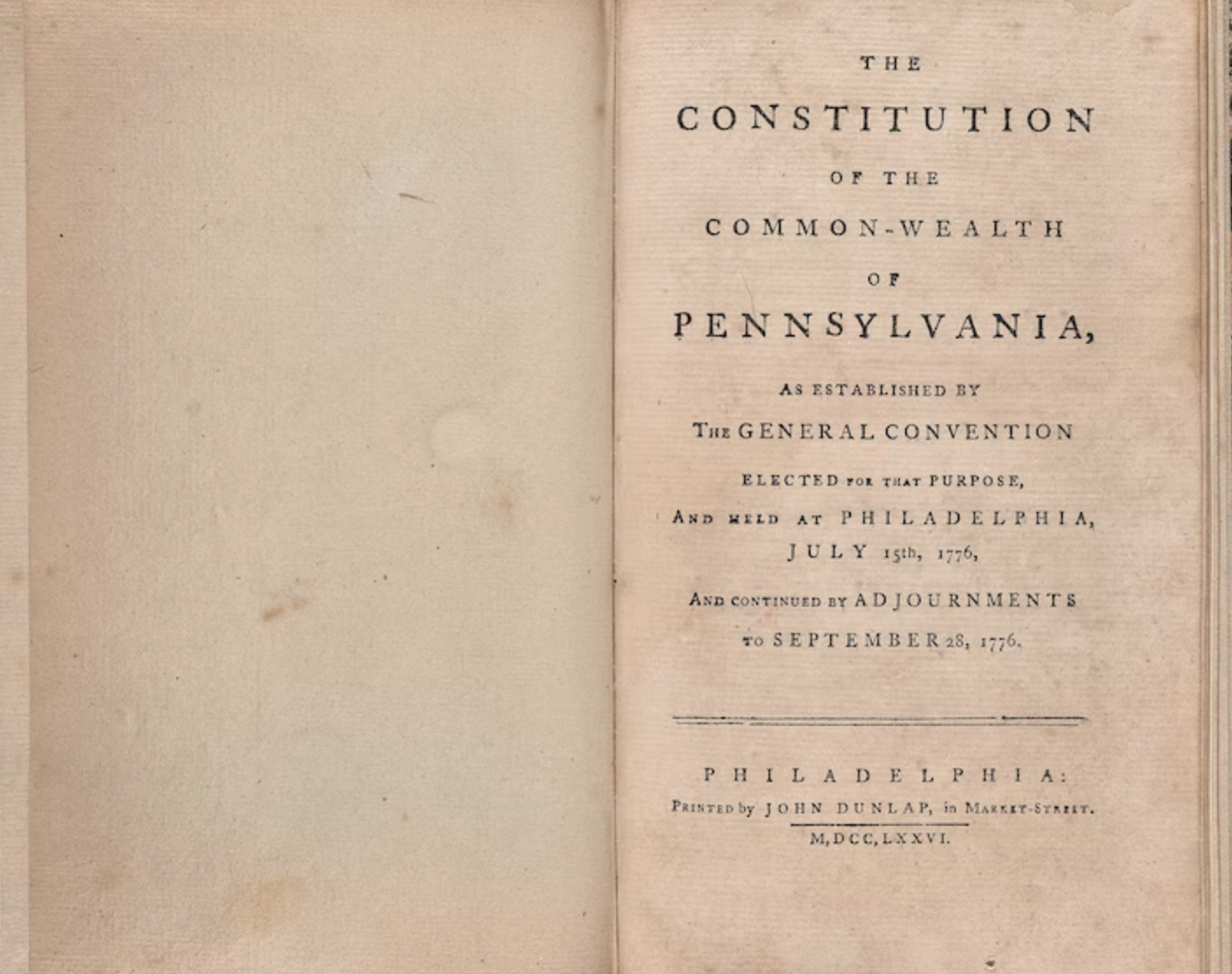 PA Constitution
