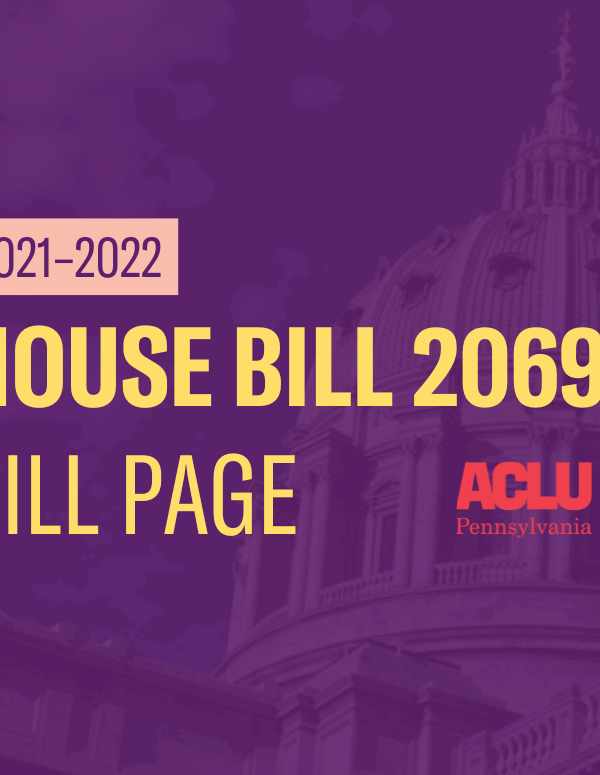 ACLU-PA Bill Page HB 2069