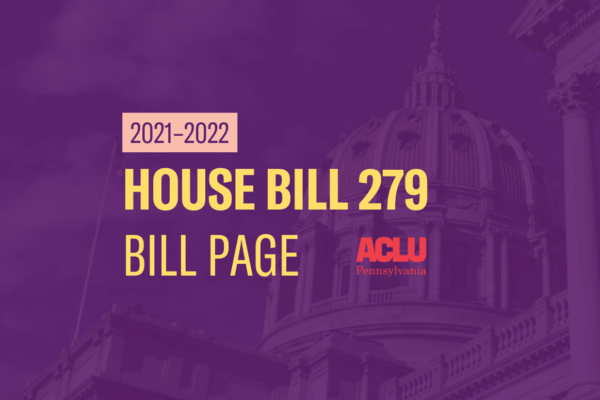 ACLU-PA Bill Page HB 279