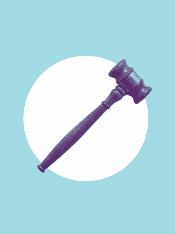Wooden gavel
