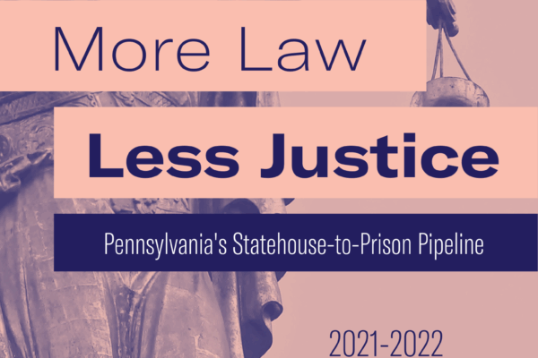 More Law, Less Justice 2021-2022 cover