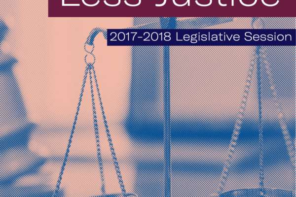 More Law, Less Justice | 2017-2018 cover