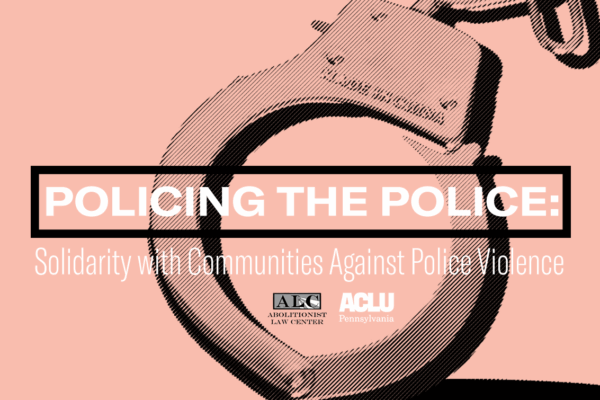 Handcuffs on a pink background