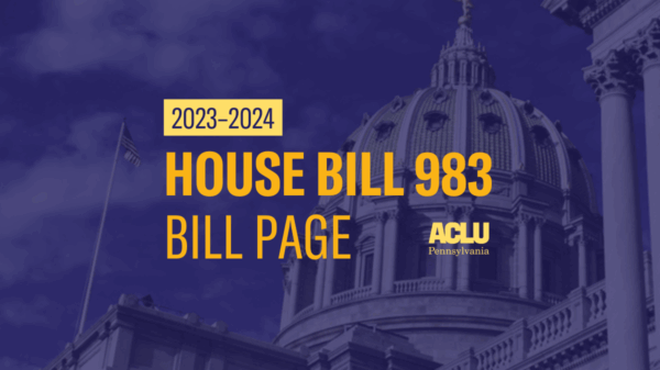 ACLU-PA Bill Page HB 983