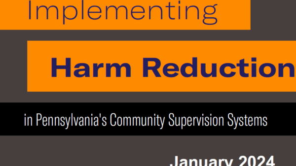 A screenshot of the cover of the report that is on a brown background with purple lettering