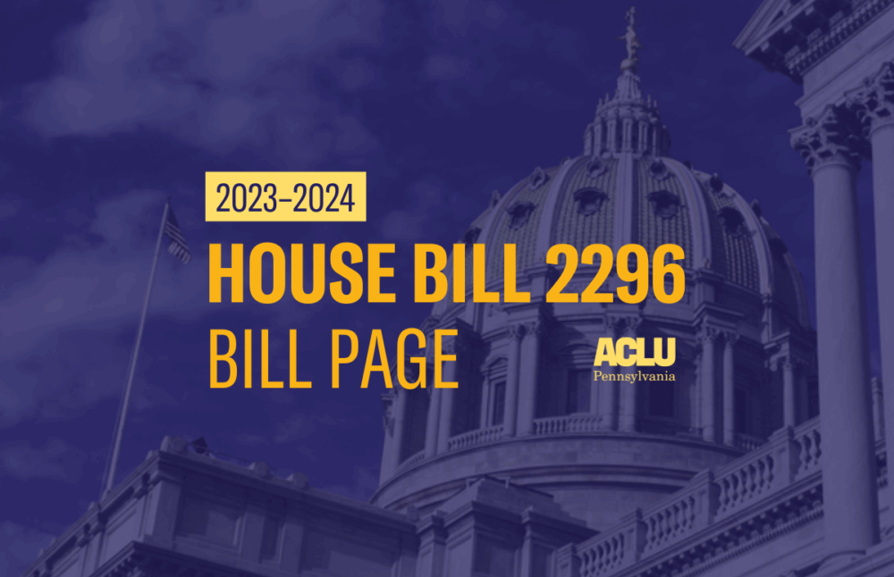 HB 2296 | Felony murder reform - ACLU of Pennsylvania