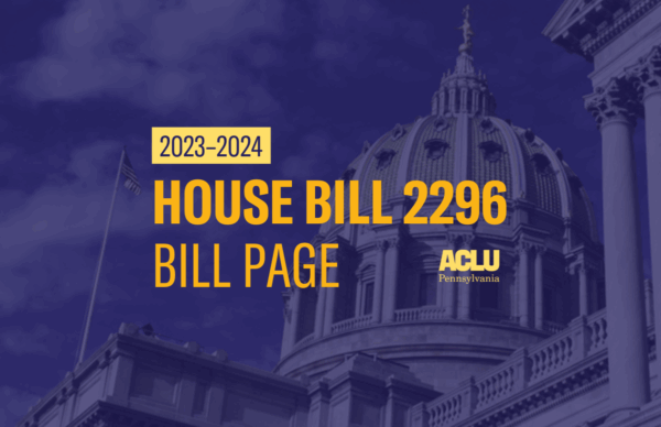 HB 2296 | Felony murder reform - ACLU of Pennsylvania