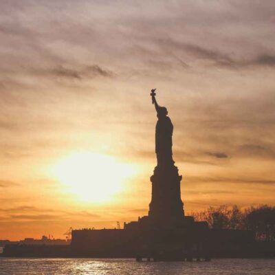 A picture of the Statue of Liberty