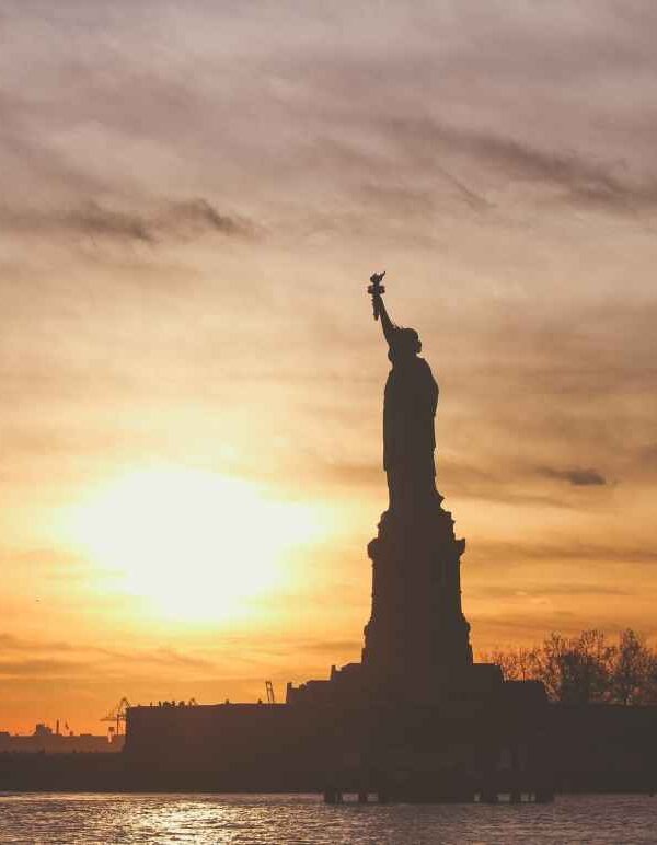 A picture of the Statue of Liberty