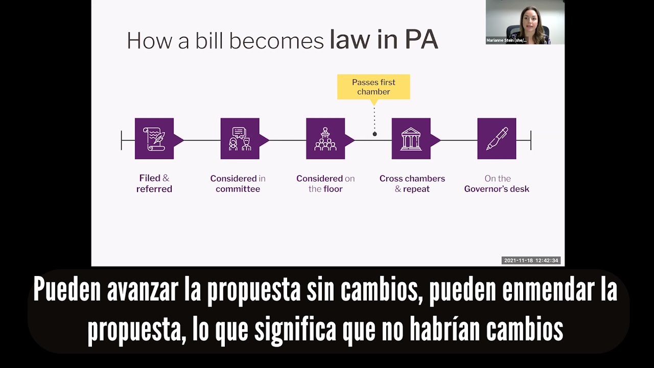 Cabildeo 101 ACLUPA Subtitulos Pantalla Compartida