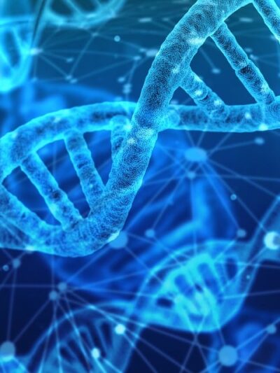 Image of DNA closeup