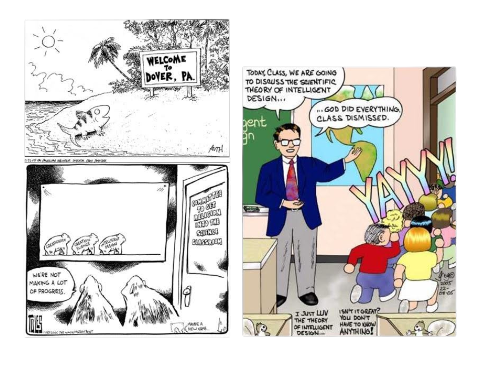 Editorial cartoons from 2005.