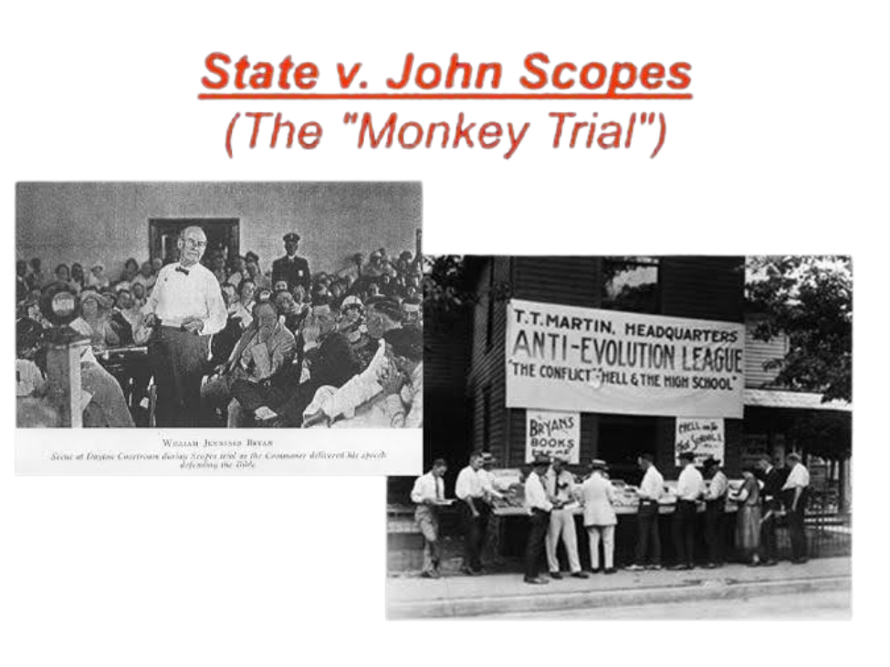 Photos from Scopes Monkey Trial