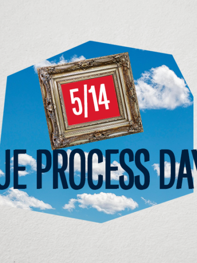 Due Process Day image that says, "5/14 Due Process Day"