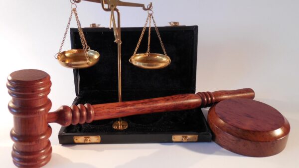 Photo of scales of justice and a judge's gavel
