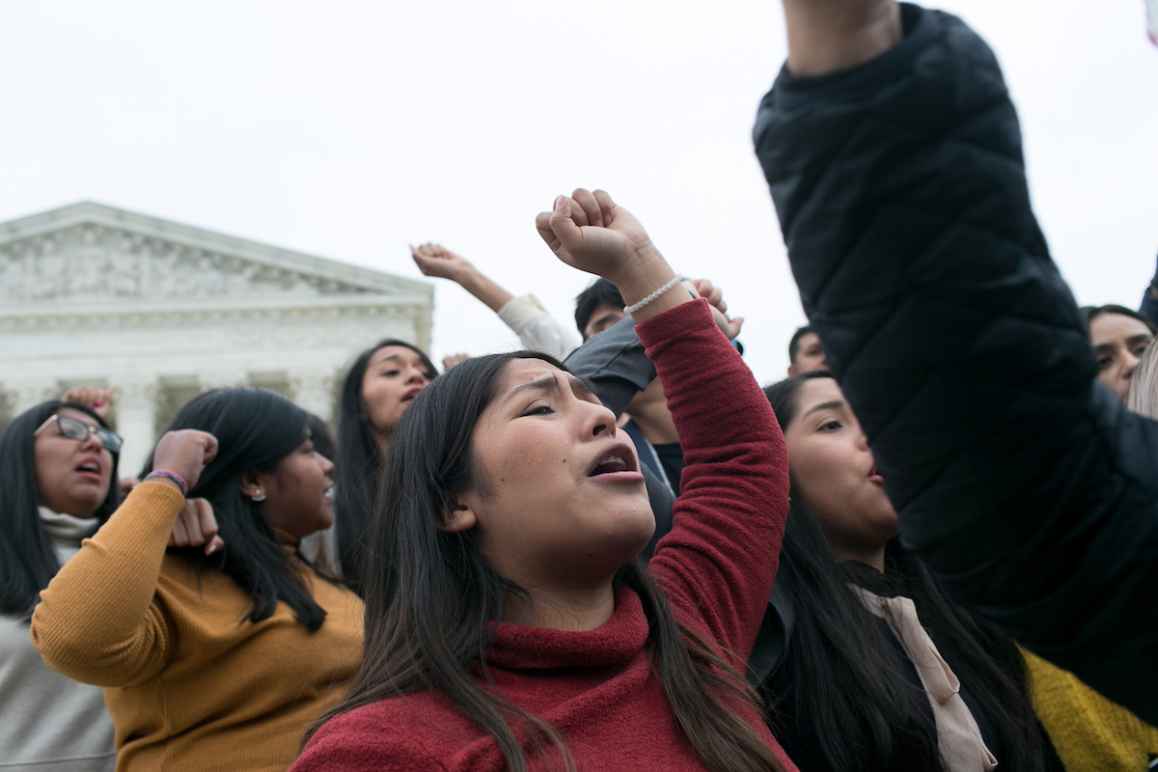 DACA protest SCOTUS