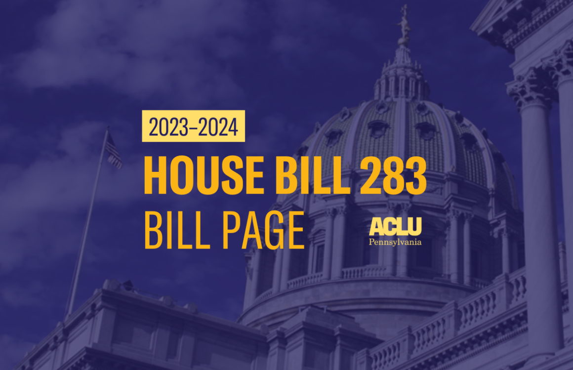 ACLU-PA Bill Page HB 283