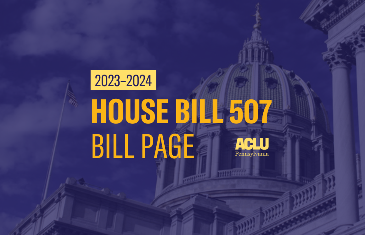 ACLU-PA Bill Page HB 507