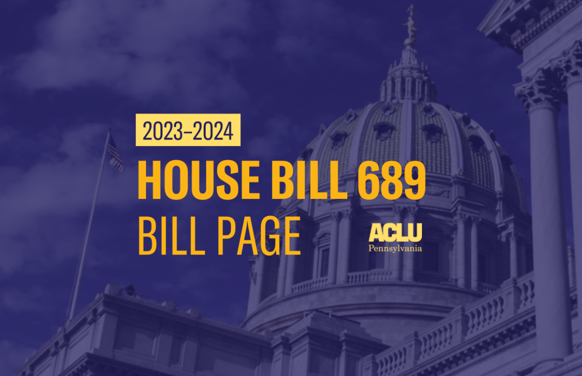 ACLU-PA Bill Page HB 689