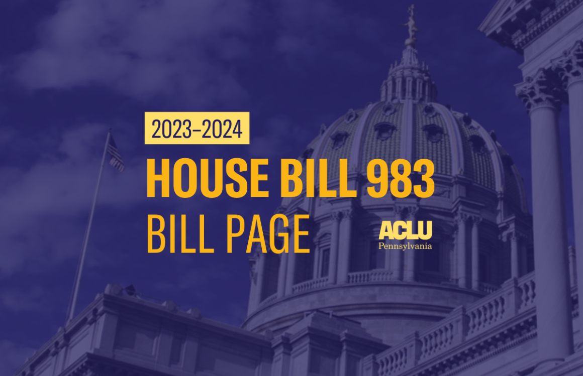 ACLU-PA Bill Page HB 983