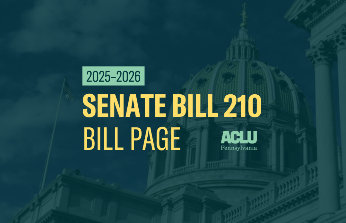 ACLU-PA Bill Page SB 210
