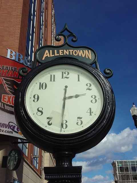 Allentown clock
