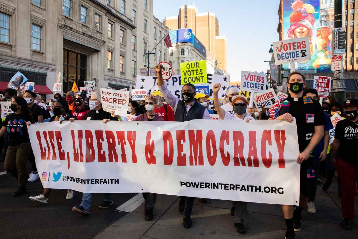 Voters Decide Rally Philly