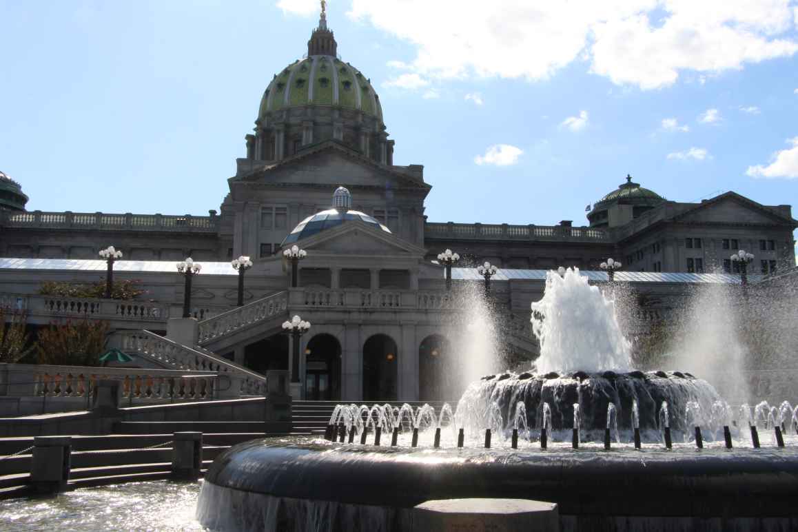 PA state capitol