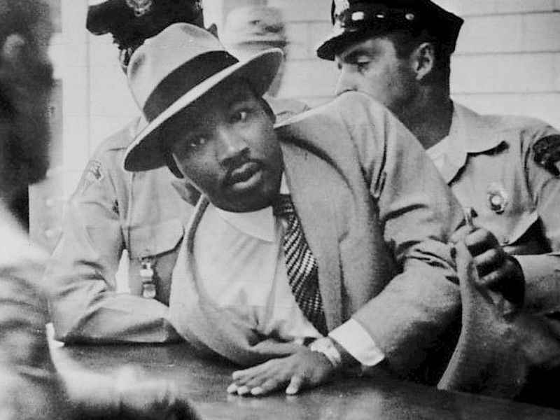 dr king arrest