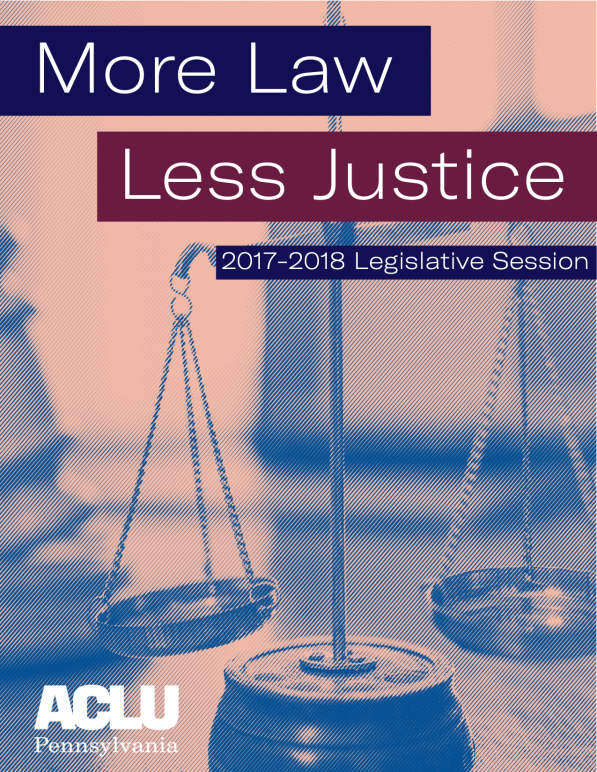 More Law, Less Justice | 2017-2018 cover