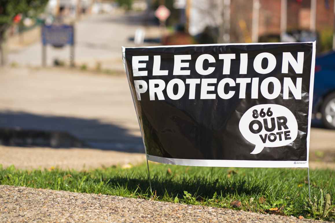 vote sign