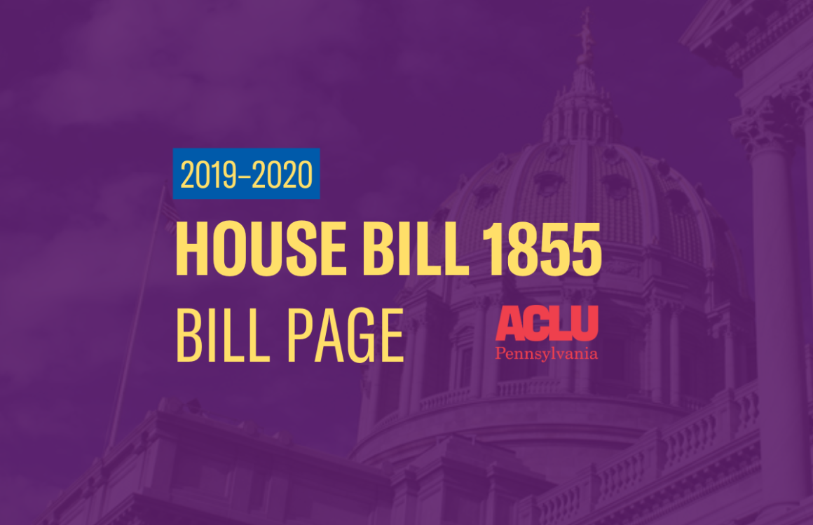 ACLU-PA Bill Page | HB 1855