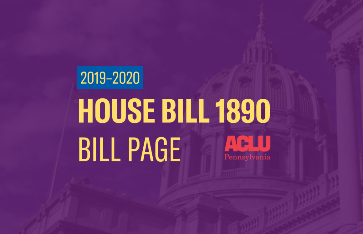 ACLU-PA Bill Page | HB 1890